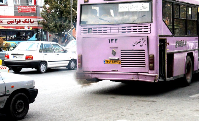 اتوبوس های فرسوده در ایران